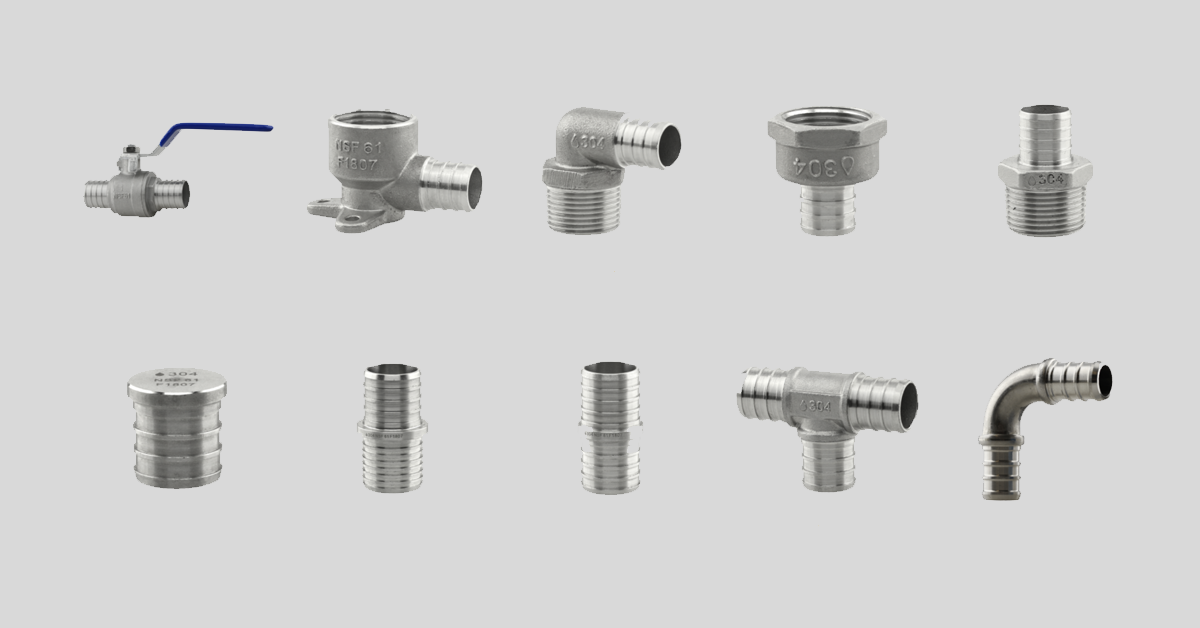 Stainless PEX Fittings